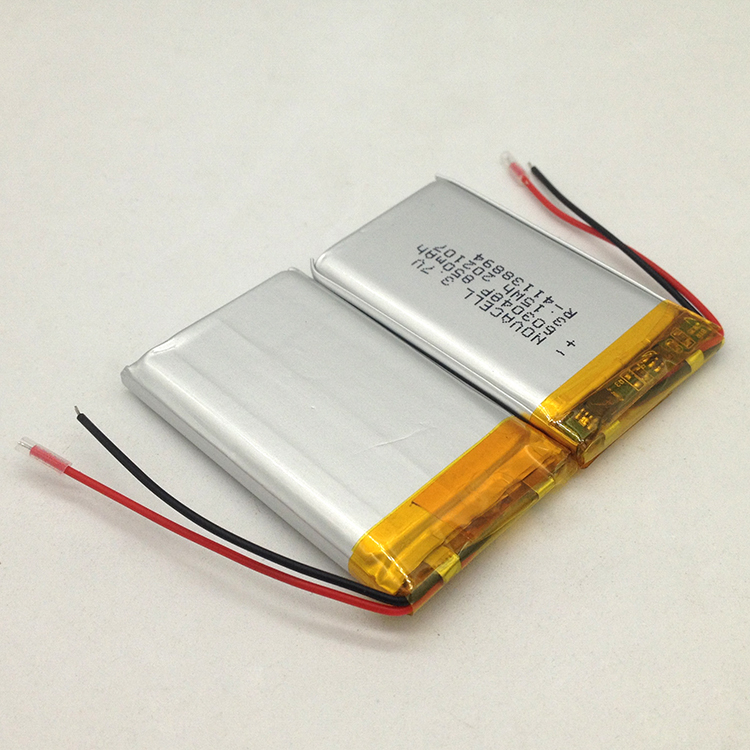 BIS KC 3.7V 850mAh 900mah 603048 lithium lipo rechargeable polymer battery