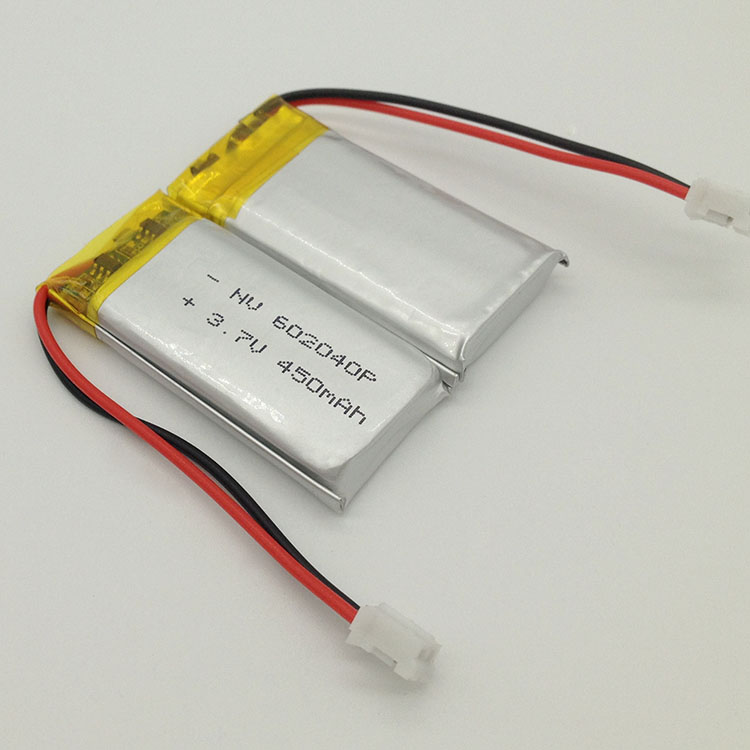 3.7V 400mAh 410mAh 420mAh 430mAh polymer li-ion battery 602040 3.8V lipo battery for smart watch