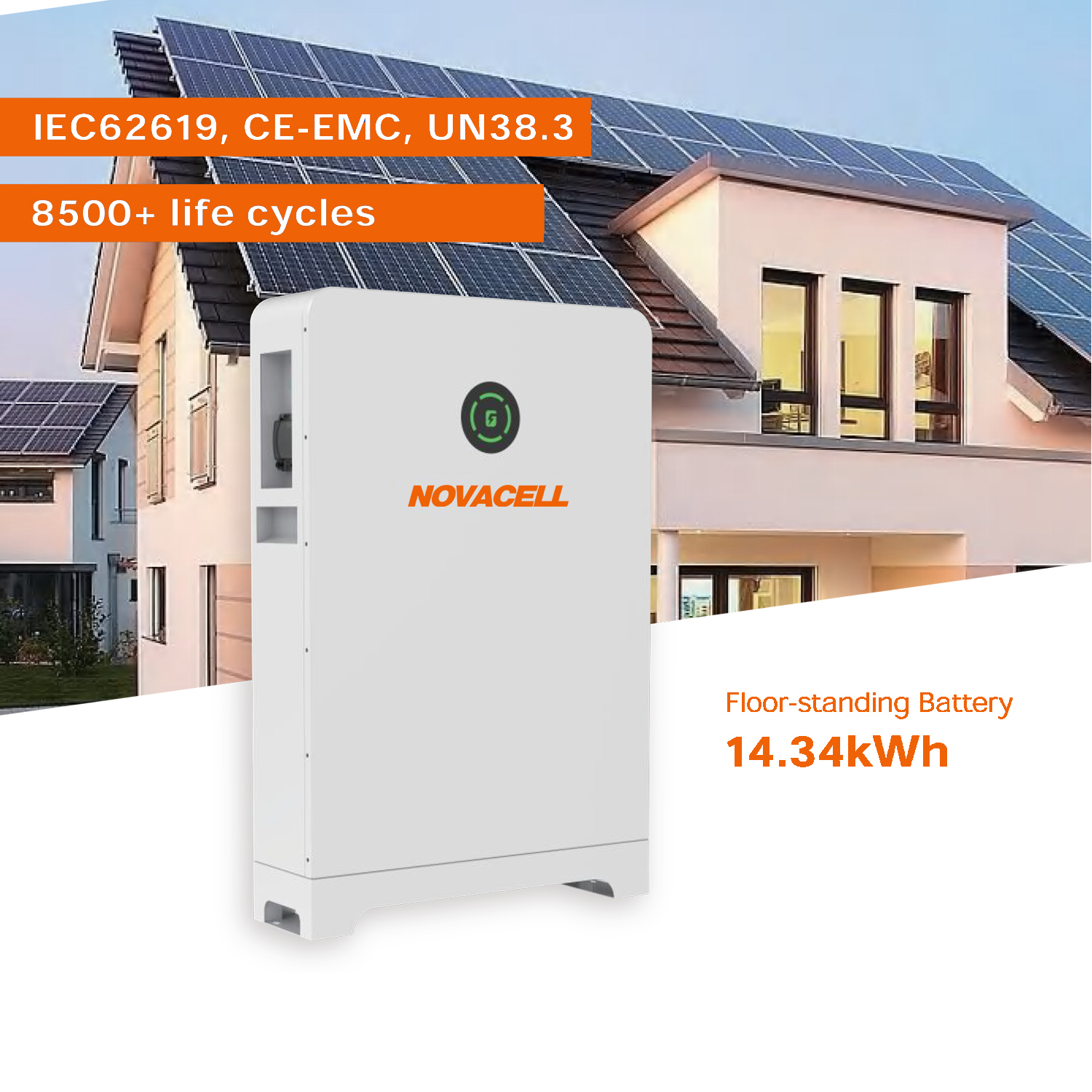 51.2V 280Ah 300Ah 314Ah 320Ah Lifepo4 14.33kWh 16kWh Battery Storage