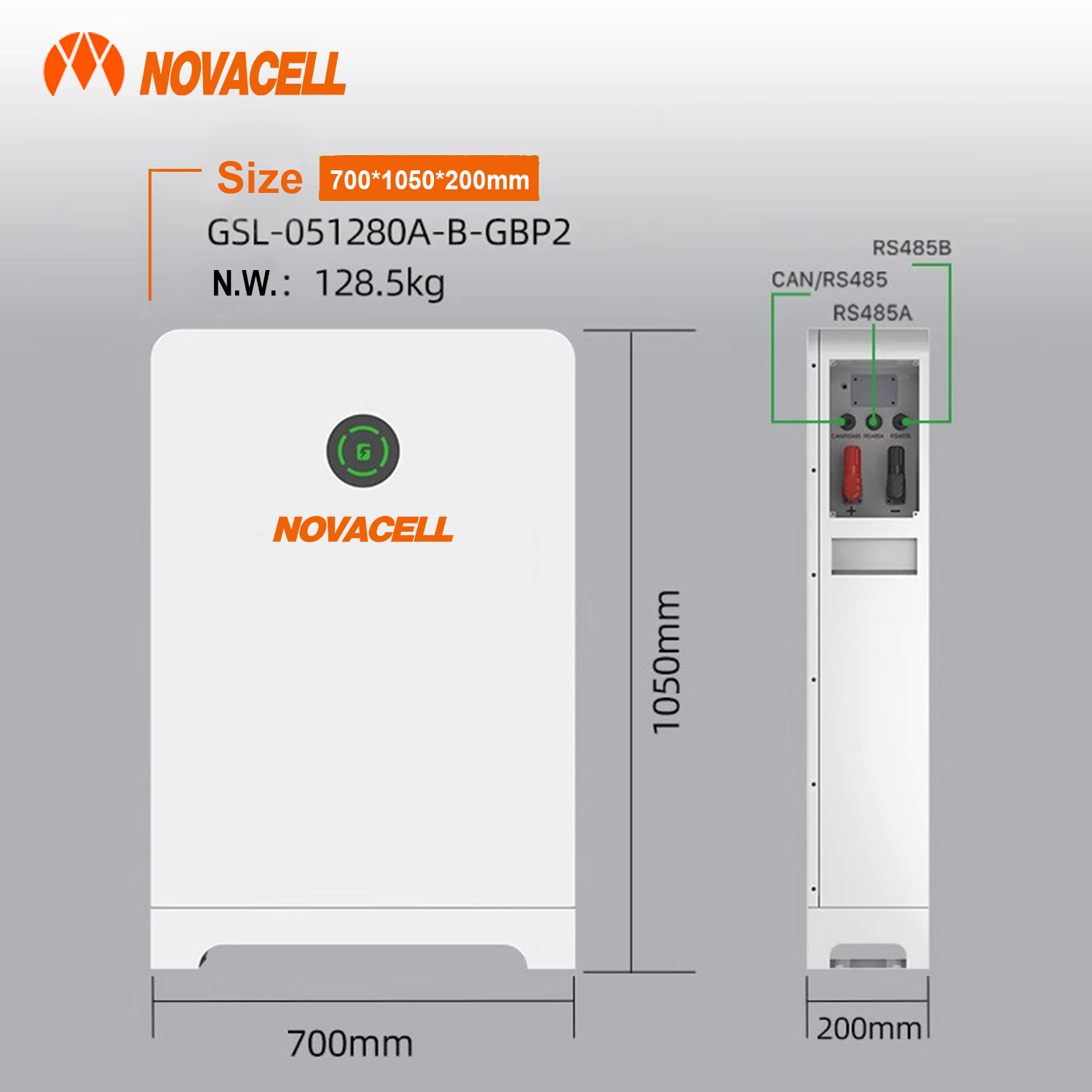 51.2V 280Ah 300Ah 314Ah 320Ah Lifepo4 14.33kWh 16kWh Battery Storage